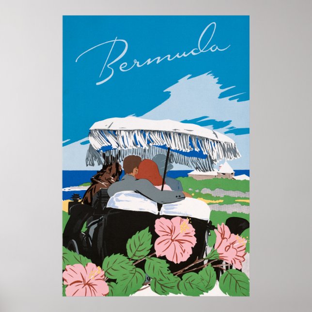 Vintage Bermuda Poster (Framsidan)