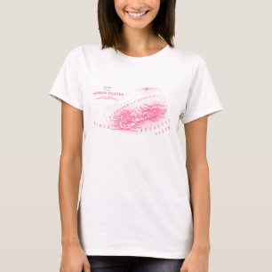 Vintage Bermuda, rosa Tee Shirt