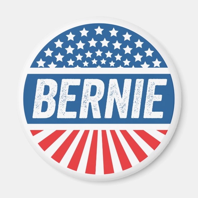 Vintage Bernie Magnet (Framsidan)