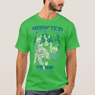 Vintage Beroende till Bläck-taloky Tattoos Premium T Shirt