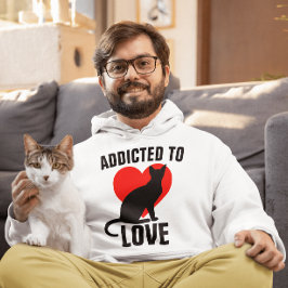 VINTAGE BEROENDE TILL KÄRLEK t-shirts Hoodie