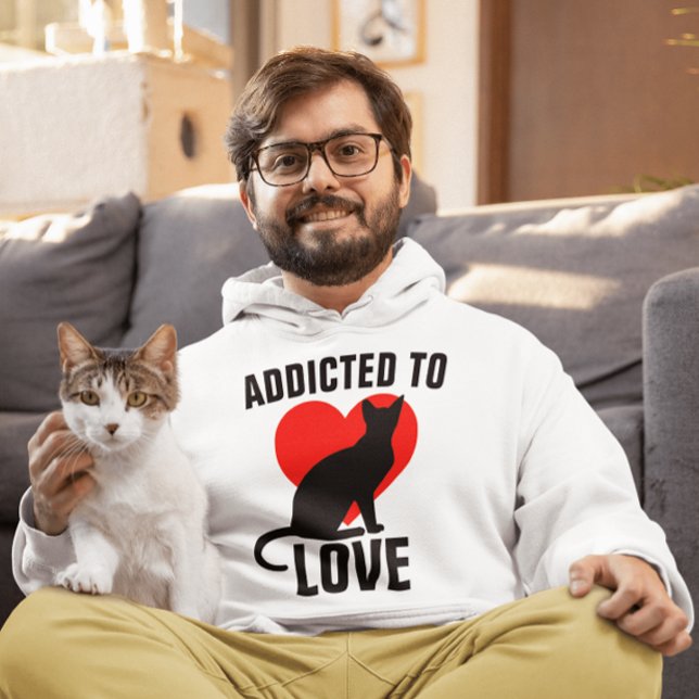 VINTAGE BEROENDE TILL KÄRLEK t-shirts Hoodie (Skapare uppladdad)