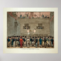 Vintage Besök vid Fives Court 1822