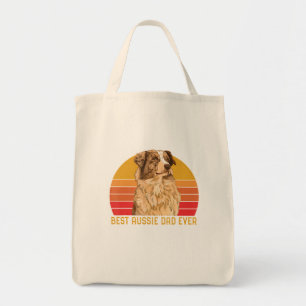 Vintage Best Aussie Pappa ever Pappa Australian Sh Tygkasse