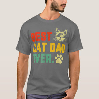 Vintage Best Cat Pappa Allny Cat pappa Far T Shirt