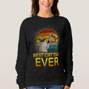 Vintage Best Cat Pappa - Katt pappa Far Day T Shirt