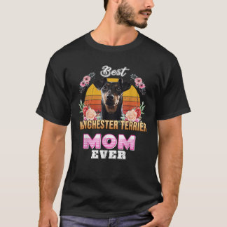 Vintage Best Manchester Terrier Mamma Now Mor D T Shirt
