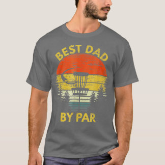 Vintage Best Pappa by Par Disk Golf Gift Manar Far T Shirt