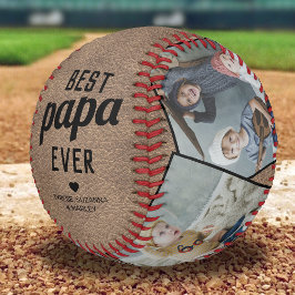 Vintage Best Pappa någonsin Memento Baseball