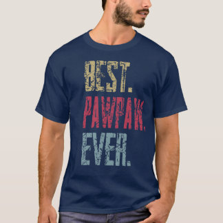 Vintage Best Pawpaw någonsin Retro Funny Citat Lyc T Shirt