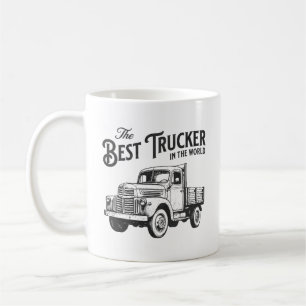 Vintage Best Trucker Mugg