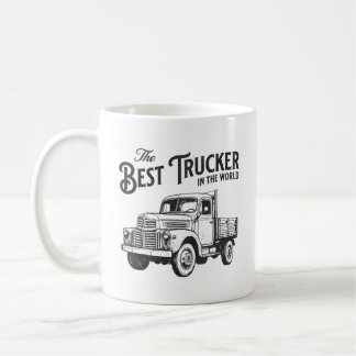 Vintage Best Trucker Mugg
