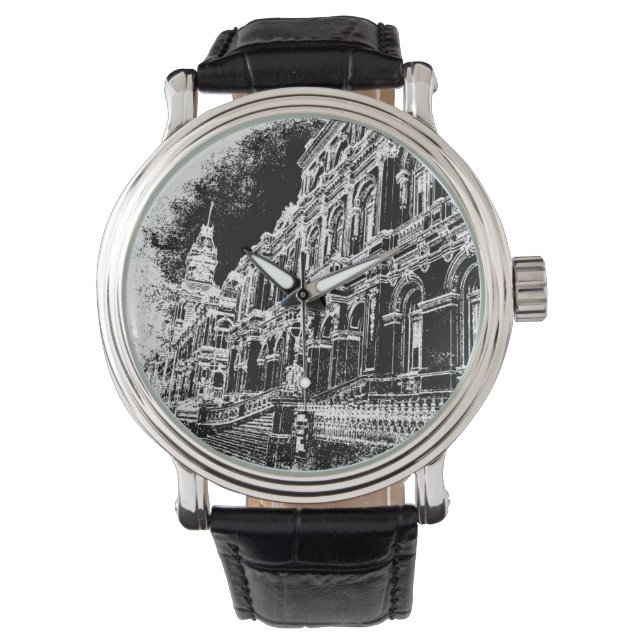 vintage bevakning armbandsur (Framsida)