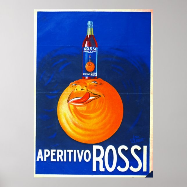 Vintage Beverage AG 1930 Poster (Framsidan)