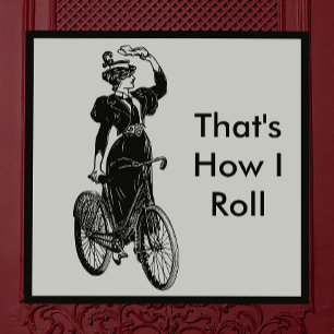 Vintage-biclist Magnet