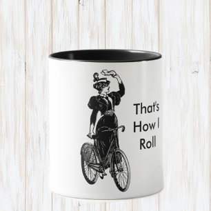 Vintage-biclist Mugg