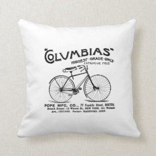 Vintage Bicycle Kudde