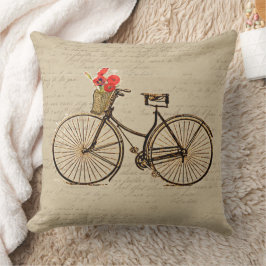 Vintage Bicycle Kudde