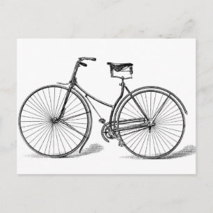 Vintage Bicycle Postcard Vykort