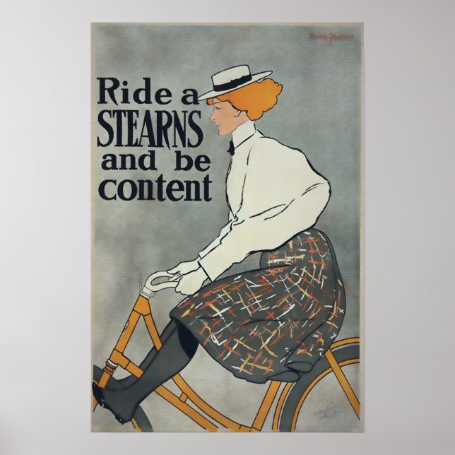 Vintage Bicycle Poster (Framsidan)