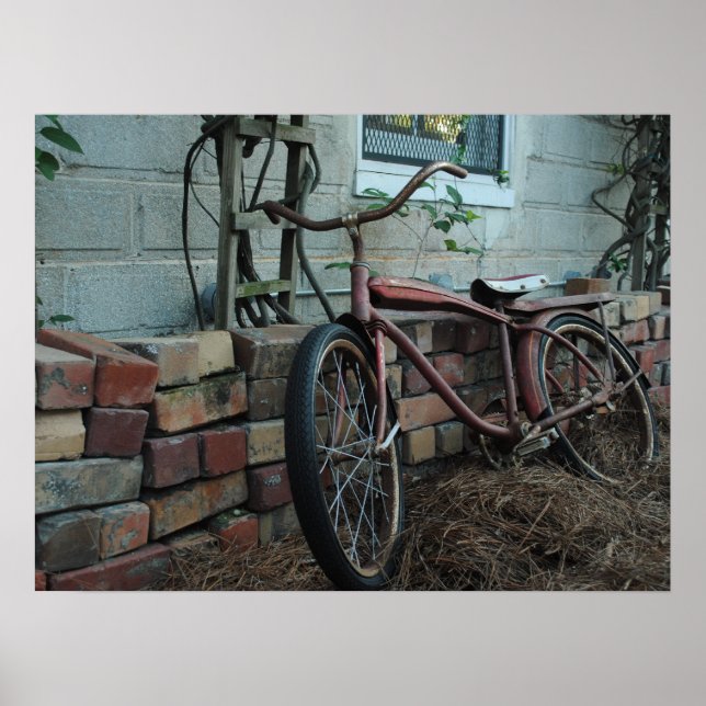 Vintage Bicycle Poster (Framsidan)