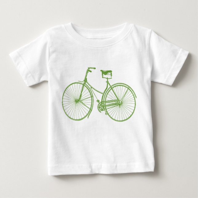 Vintage Bicycle Tee Shirt (Framsida)