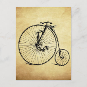 Vintage Bicycle Vykort