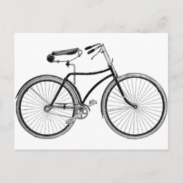 Vintage Bicycle Vykort