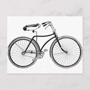 Vintage Bicycle Vykort