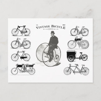 Vintage Bicycles est. 1880 Vykort