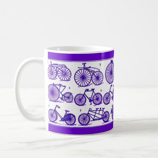 Vintage Bicycles Kaffemugg (Vänster)