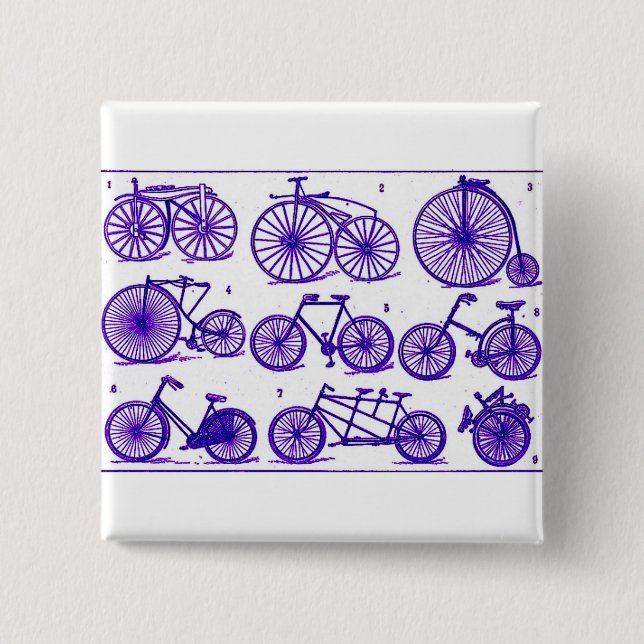 Vintage Bicycles Knapp (Framsida)