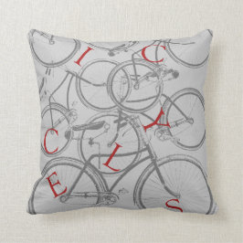 Vintage Bicycles Kudde