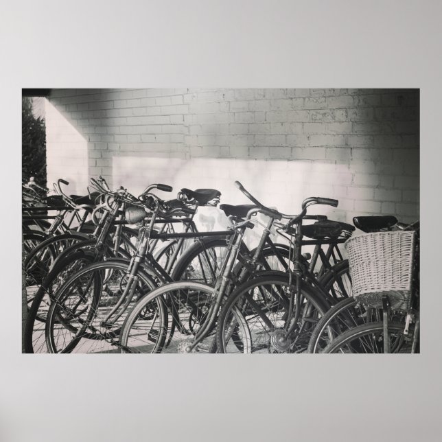 Vintage Bicycles Poster (Framsidan)