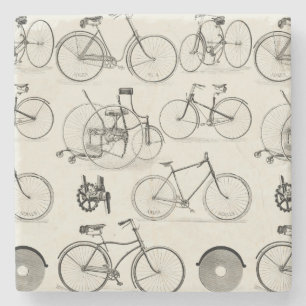 Vintage Bicycles Underlägg Sten