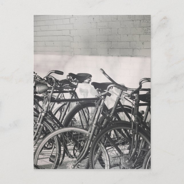 Vintage Bicycles Vykort (Framsida)