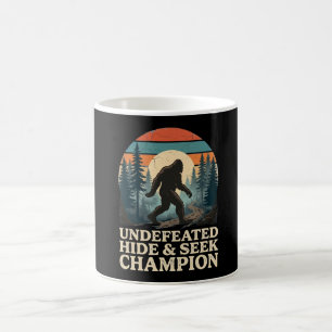 Vintage Bigfoot-berget vandringsdag Kaffemugg
