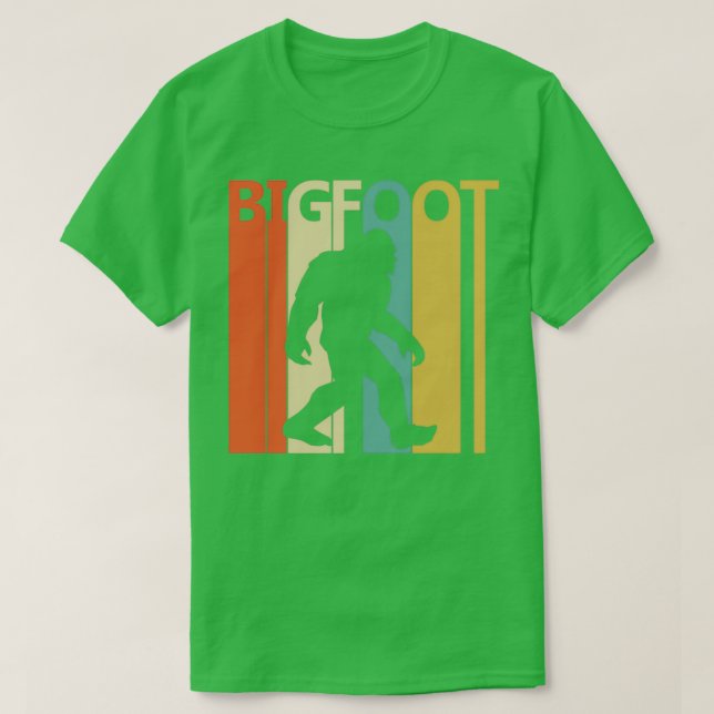 Vintage Bigfoot sasquatch T Shirt (Design framsida)