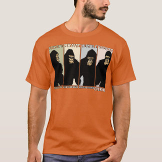 Vintage Bigfoots vi står ut med förklaringen T Shirt
