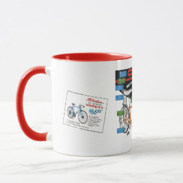Vintage Bike Ad Mugg