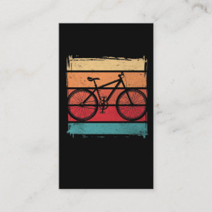 Vintage Bike Art Cycling Sport Älskare Visitkort