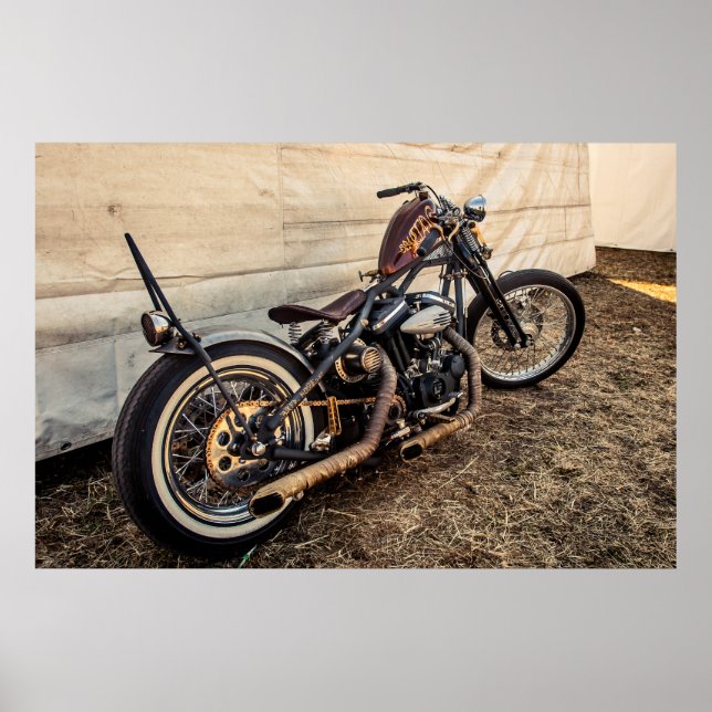 Vintage Bike Poster (Framsidan)