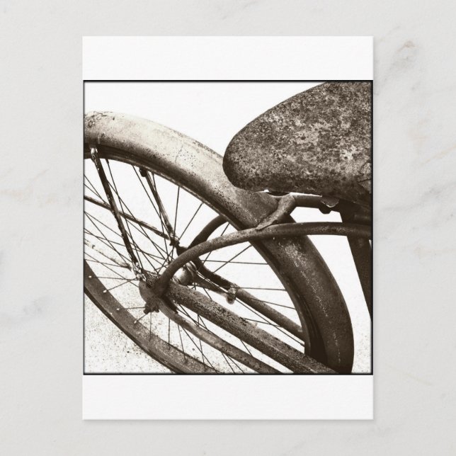 Vintage Bike Vykort (Framsida)