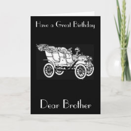 VINTAGE BIL BROTHER GREETARD CARD KORT