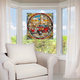 Vintage bil Faux-glasskikt