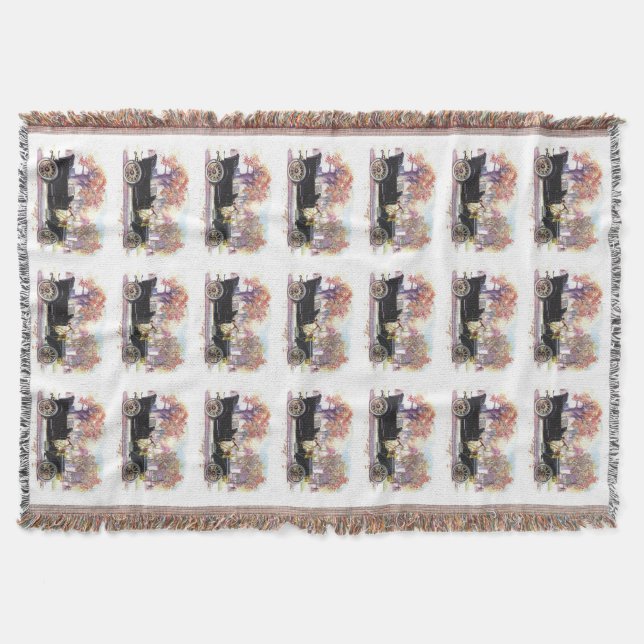 Vintage bil-filt mysfilt (Framsidan)