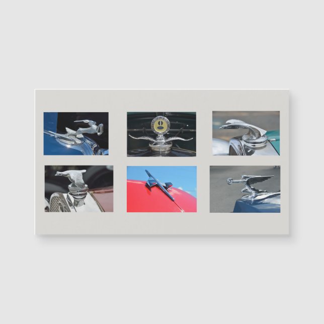 Vintage bil Huva Ornaments (Framsida)