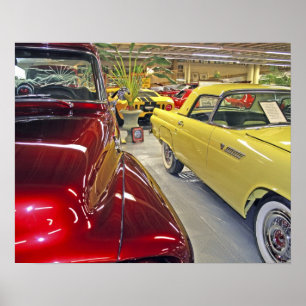 Vintage bil i Tallahassee Automobile Museum Poster