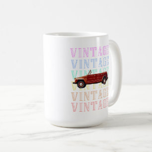vintage bil kaffemugg