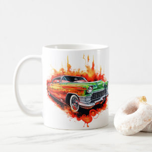 Vintage Bil Kaffemugg